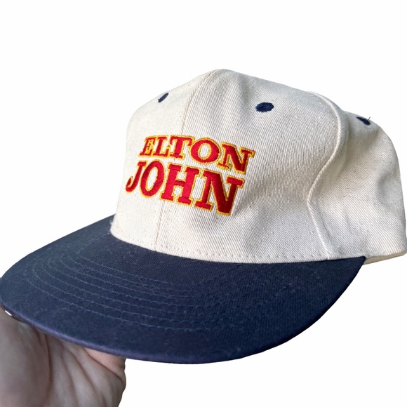 KC Other - 🕺🏻Vintage 80s 90s Elton John Snapback Hat Baseball Cap